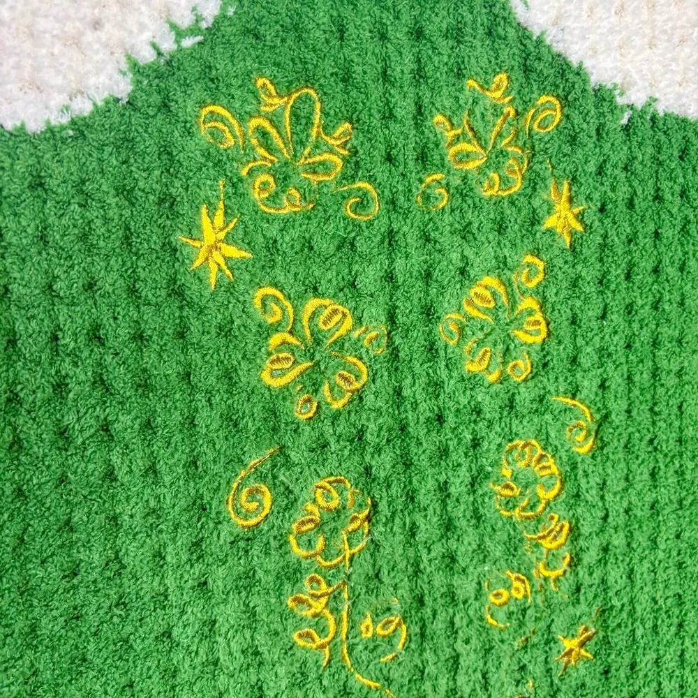 Pottery Barn Buddy The Elf Sherpa-Back Throw Blanket Christmas Elf the Movie - Picture 6 of 11
